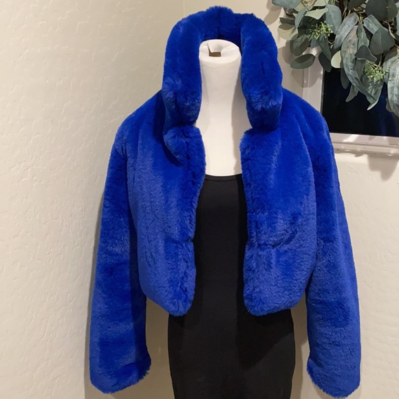 Kaylees Collection Blue Cobalt Jacket - Picture 2 of 5